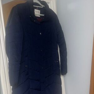 Tommy Hilfiger Women's Dark Blue Puffer Jacket